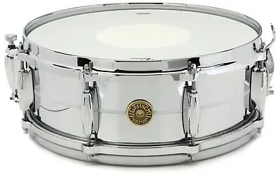 Gretsch Drums USA Custom Snare Drum - 5  X 14  - Chrome Over Brass • $629