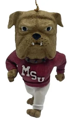 Mississippi State Bulldogs Bully Mascot Ornament By Ridgewood Collectibles-New • $14.99