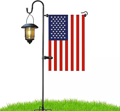 Heavy Duty Large Garden Flag Holder Stand Pole For 14 X 40 Flags With Shepherds • $14.46