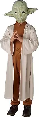 Rubies Official Star Wars Yoda Jedi Master Fancy Dress Costume Age 11-12 • £14.99