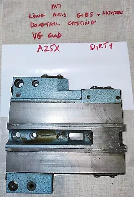 Emco Maximat 7 Lathe Cross Slide Dovetail Casting W/ Metal & Plastic Gibs A25X • $75