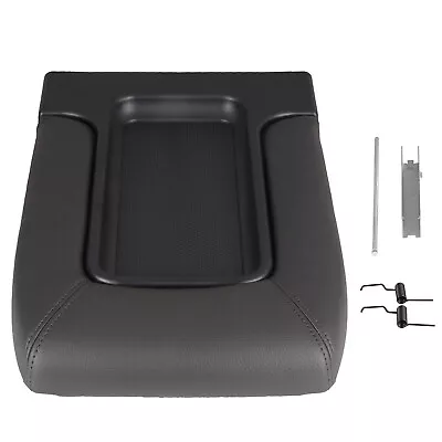 Center Console Fits 99-07 Chevy Silverado Avalanche Armrest Lid Latch Dark Gray • $26.99