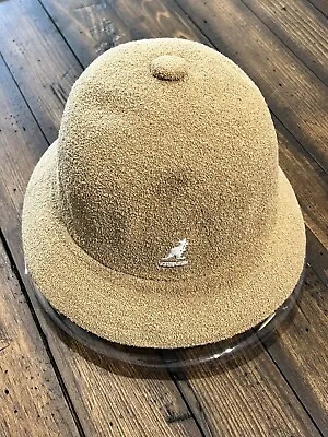 $65 • Buy Kangol Nwt Authentic Bermuda Casual Bucket  Style 0397bc Size Large Color Oat