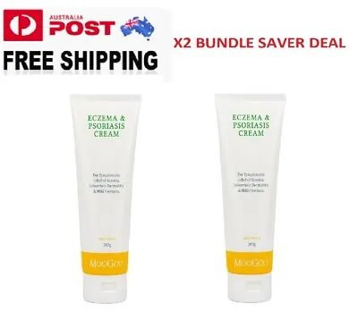 $44.99 • Buy MooGoo Eczema And Psoriasis Cream 200g  - X2 | BUNDLE SAVER DEAL