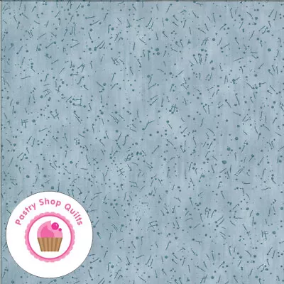 Moda THE BLUES 16902 15 Light Blue JANET CLARE Quilt Fabric Music Notes • $5.75