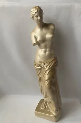 Large Ceramic Venus De Milo Sculpture 18  Tall • $50