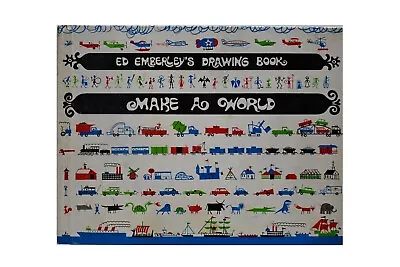 Ed Emberley’s Drawing Book - Make A World • $94