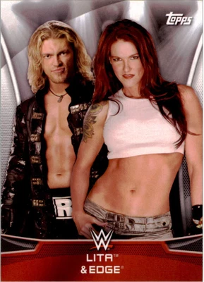 $1.20 • Buy 2016 Topps WWE Divas Revolution Power Couples Card #3 Lita & Edge