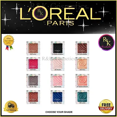 L'Oreal Paris Color Queen Oil Eye Shadow New Sealed Chose Your Shade Loreal • £4.99