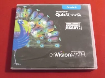 EnVision MATH GRADE 5 MINDPOINT QUIZ SHOW CD-ROM INTERACTIVE WHITE BOARD READY • $7.99