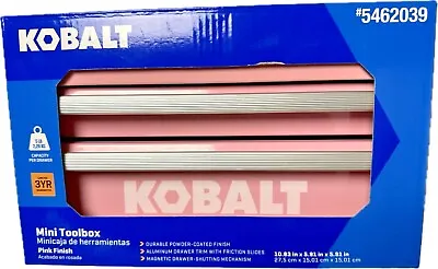 Kobalt Mini Tool Box 25th Anniversary Edition Black Pink Or Blue • $39.88