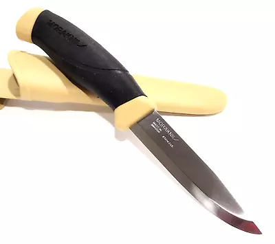 Morakniv Mora Companion Heavy Desert TAN Black Survival Utility Knife Duty • $24.95