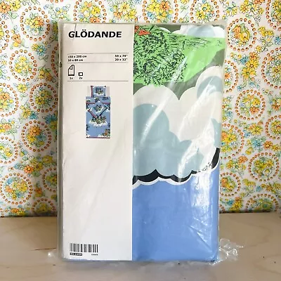IKEA X Walter Van Beirendonck Glodande Blue Wondermooi Duvet Cover SINGLE (new!) • $115