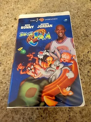 1996 Space Jam Michael Jordan Bugs Bunny VHS Tape Clamshell Case Collectors • $15.50