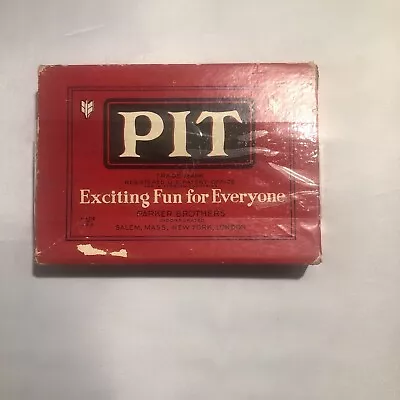 Vintage PIT Card Game By Parker Brothers Complete • $6.99