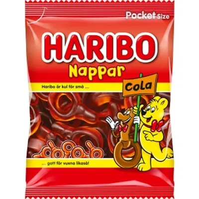 Haribo Cola Pacifiers 80g Classic Swedish Candy • $9.99