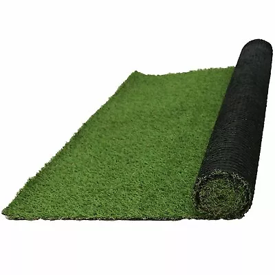 NEW! 17mm Artificial Grass Mat 4m X 1m Greengrocers Fake Turf Lawn • £26.99