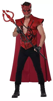 Devil Hot As Hell! Gothic Demon Adult Men Costume • $48.88