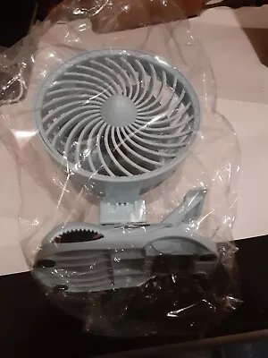 Beskar 6 Inch Clip On Fan 3 Speeds Small Fan With Strong Airflow Clip & Desk New • $12