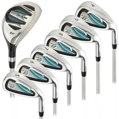 $139.99 • Buy Ram Golf EZ3 Ladies Petite Right Hand Iron Set 5-6-7-8-9-PW - HYBRID INCLUDED