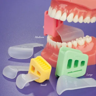 Dental Endodontics Tongue Guard Mouth Prop Bite Blocks Rubber Opener Retractor • $5.95