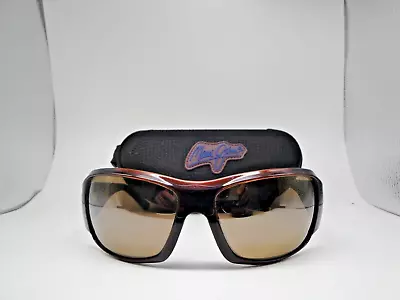 Maui Jim Nine Palms Bronze Lense Tortoise Frame Sunglass Mj 255-26 • $65.99