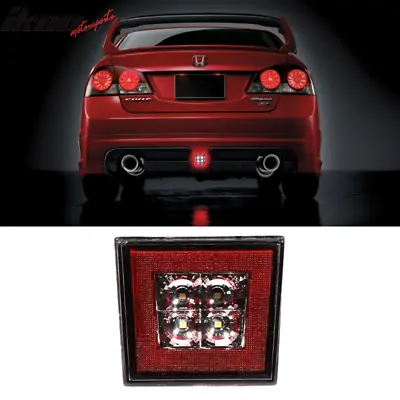 Universal Square Red 43 LED Rear Tail Third 3RD Brake Lights Stop Safety Lamp • $35.99