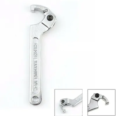 $17 • Buy Motorcycle 7  Hook Wrench C Spanner Tool Square Tip 3/4 -2  For Spring Bearing 
