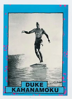 Astroboyz Surf Trading Card- Duke Kahanamoku -1987 • $75