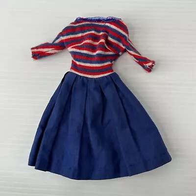 Vintage 1965 Barbie Aboard Ship Dress Sailor Outfit #1631 Rare Mattel • $48.50