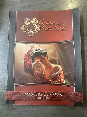 MASTERS OF COURT Third Edition L5R Legend Of The Five Rings RPG AEG • $19.99
