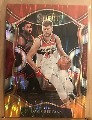 Davis Bertans 2020-21 Select Concourse R/W/O Flash Prizm Rookie Card #28 Wizards • $1.50