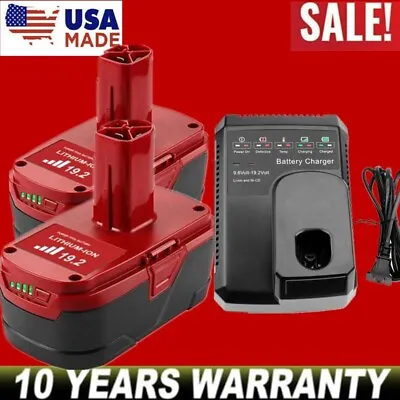 19.2 Volt 6.0Ah For Craftsman C3 DieHard Lithium Ion XCP Battery / Charger 11375 • $48
