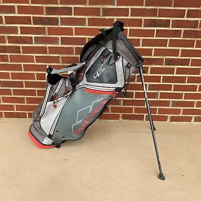 Sun Mountain 4.5 LS Stand Golf Bag Red Grey Black 4 Slots • $125