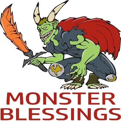 30 Custom Demon Monster Blessings Personalized Address Labels • $0.99