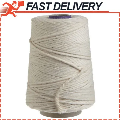 Kitchen 500 FT Butchers Twine Cotton Meat Trussing String Food Safe Oven Cooking • $9.70