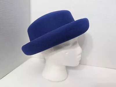 Vintage Woman's Amanda Smith Purple Blue Wool Hat • $25