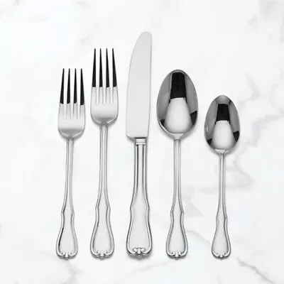 Lenox   PINE GROVE - 18/10 Stainless 42pc. Flatware Set (Service For Eight) • $71.99