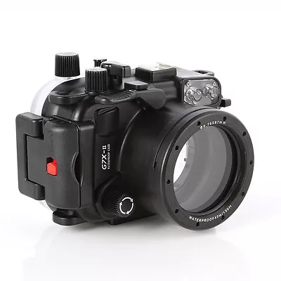 130ft 40m Waterproof Underwater Housing Case For Canon PowerShot G7X Mark II • $318.99