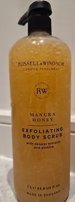 Manuka Honey Exfoliating Beauty Body Scrub 1000ml By Russell Windsor. • £8.99