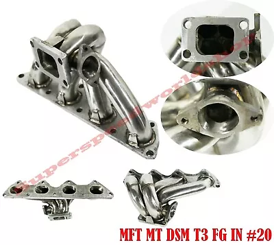  T3 SS Manifold For Mitsubishi EVO 8/Eclipse /DSM 1G 2G 4G63 Engine ONLY • $135