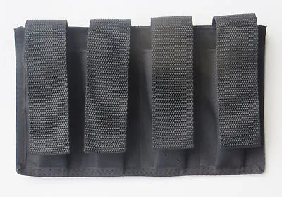 Quad Magazine Pouch - 9MM / 40 S&W / 45 ACP Double Stacked Magazines • $13.99