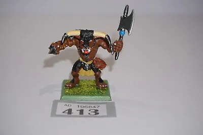 Warhammer Chaos Beastmen Minotaur Metal • £19.75