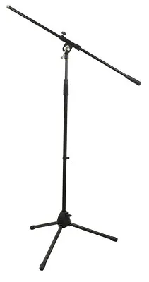 Quality Adjustable Boom Mic Stand With Foldable Tripod Base By Cobra • £23.95