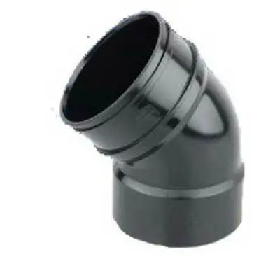 £7.19 • Buy Solvent Weld 4  Black Soil Pipe , Glue Fittings 110mm 4 Inch Stack Pipe