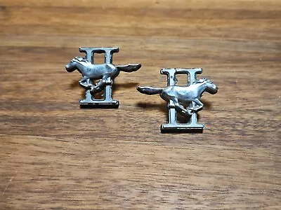 Nos Pair Of Ford Mustang II Emblems 16702A  On Back Of Emblems. 1 Post Is Broken • $9