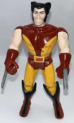 Vintage 1991 Toybiz Marvel X-men Wolverine Action Figure Snap Out Claws Figure • $9.25