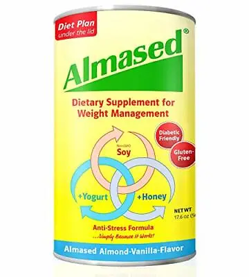Almased Meal Replacement Shakes Vanilla Flavor – Gluten-Free Weight Loss Powder • $34.79