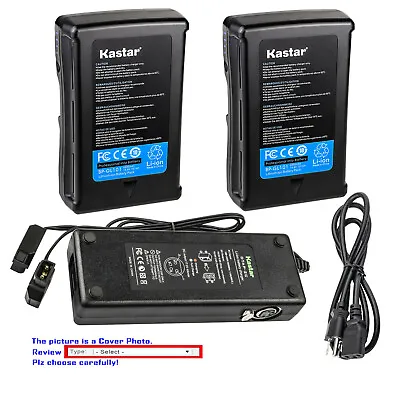 $35.99 • Buy Kastar Battery Dtap Charger For Sony V Mount V Lock Battery & Sony PMW-TD300