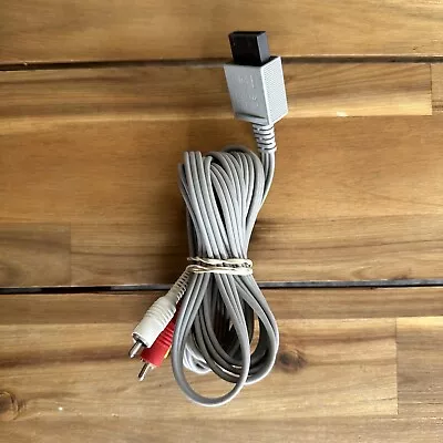 Nintendo RVL-009 AV Cable - Gray OEM Tested Nintendo Wii • $4.99